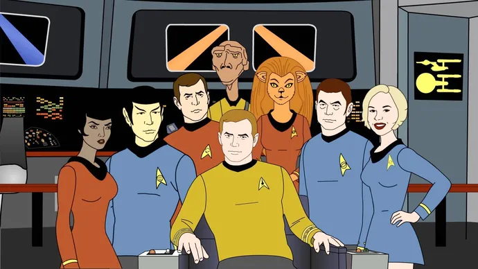 Постер сериала Звездный путь: Анимационный сериал